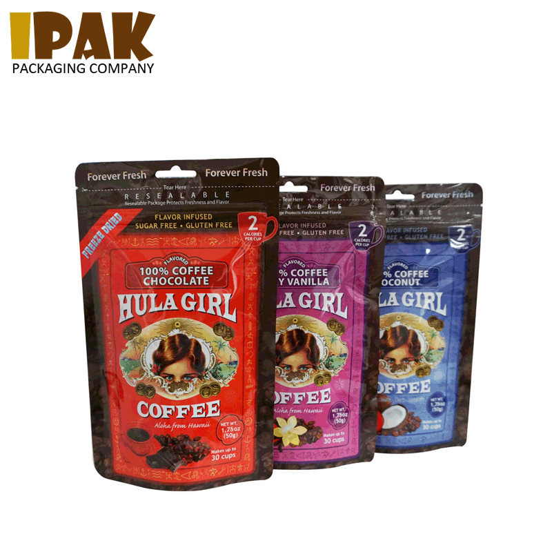 Digital printing packaging bag