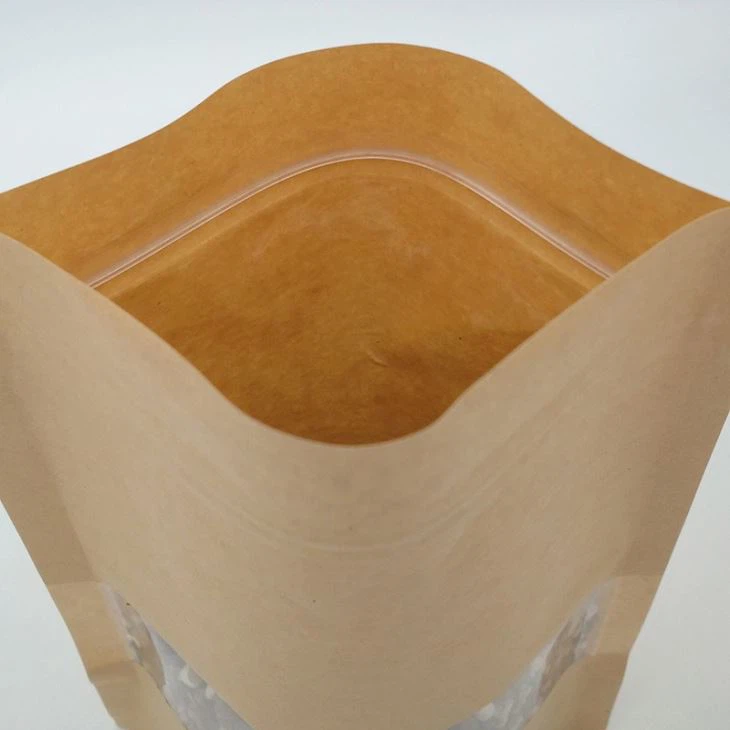 Stock Kraft Paper Bags With Window